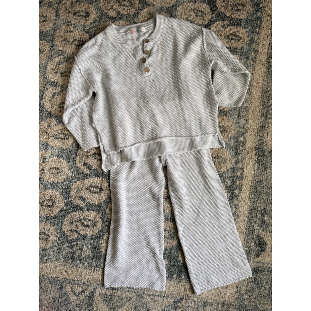 Free People Hailee Sweater Set Gray Size XS Excellent Condition